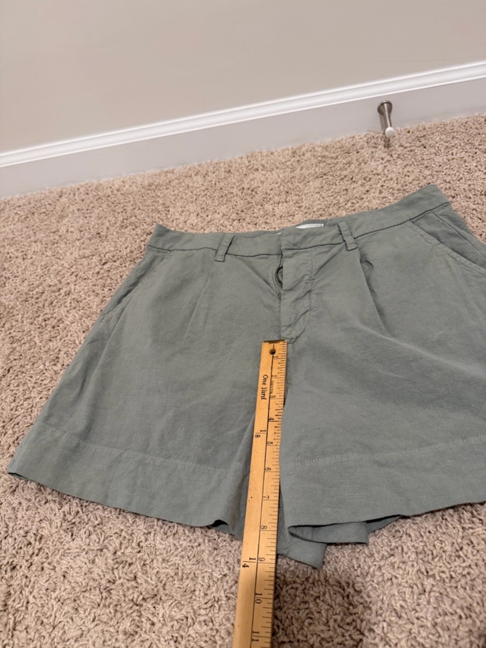 Frank & Eileen Women's Olive Green Shorts - Picture 5 of 6